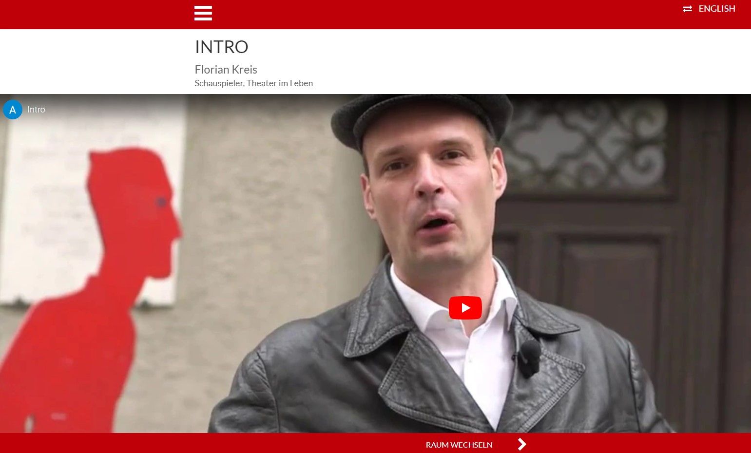 Intro von Florian Kreis, Screenshot © Regio Augsburg Tourismus GmbH